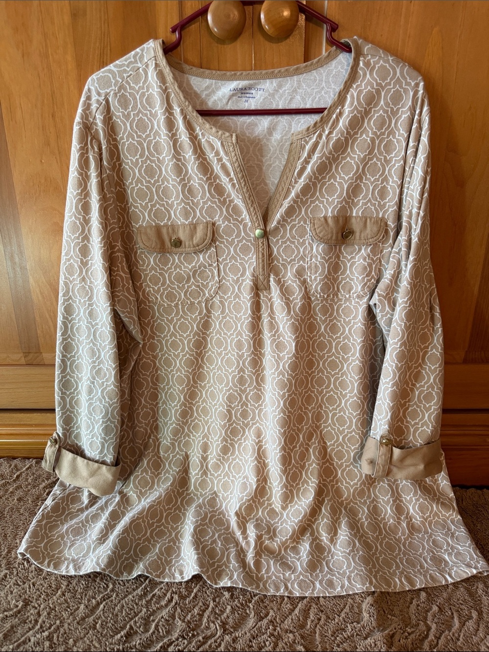 Laura Scott Long Tunic - 2X